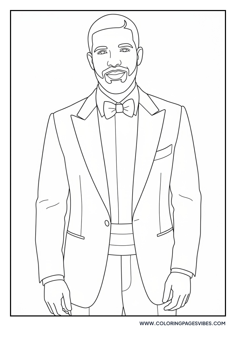 Drake in a Suit