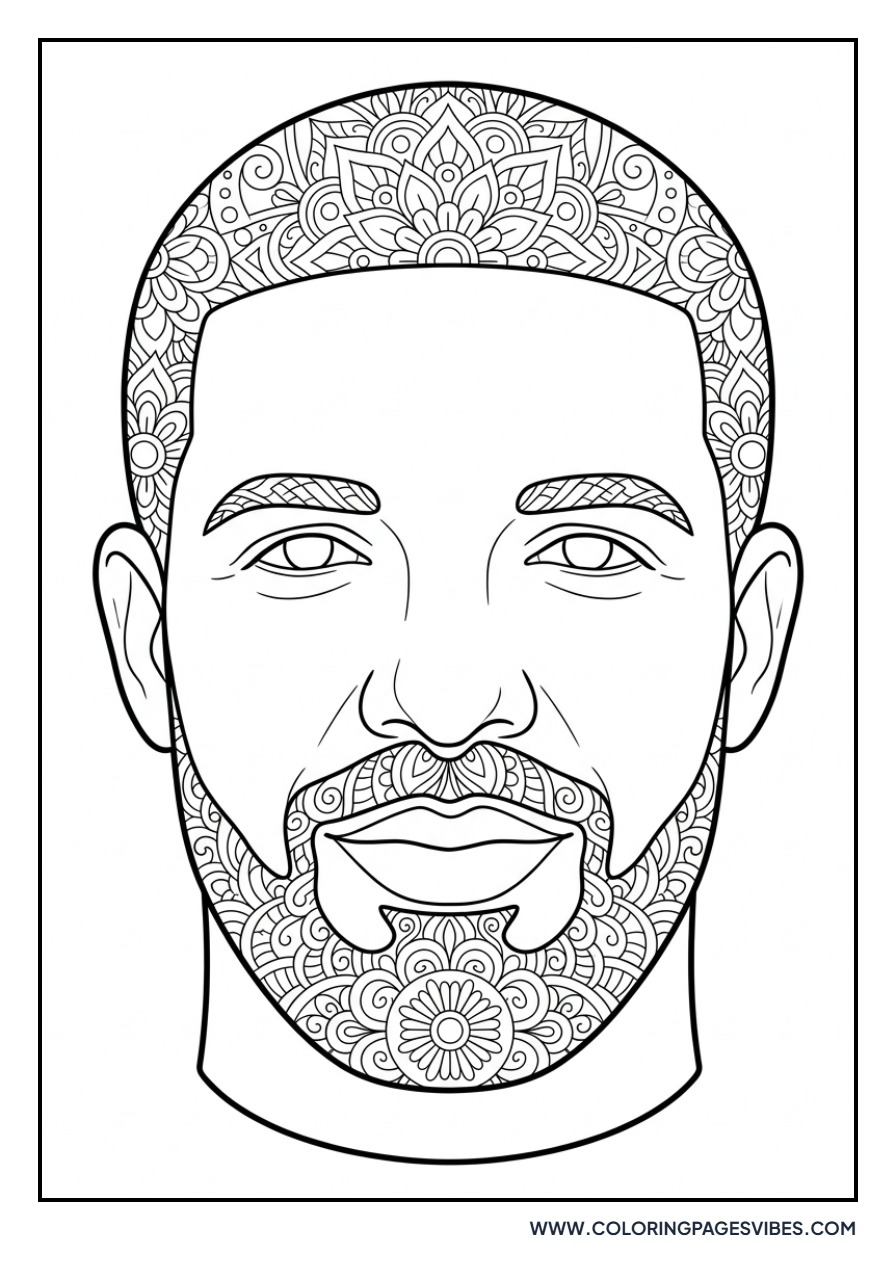 Drake Mandala Face
