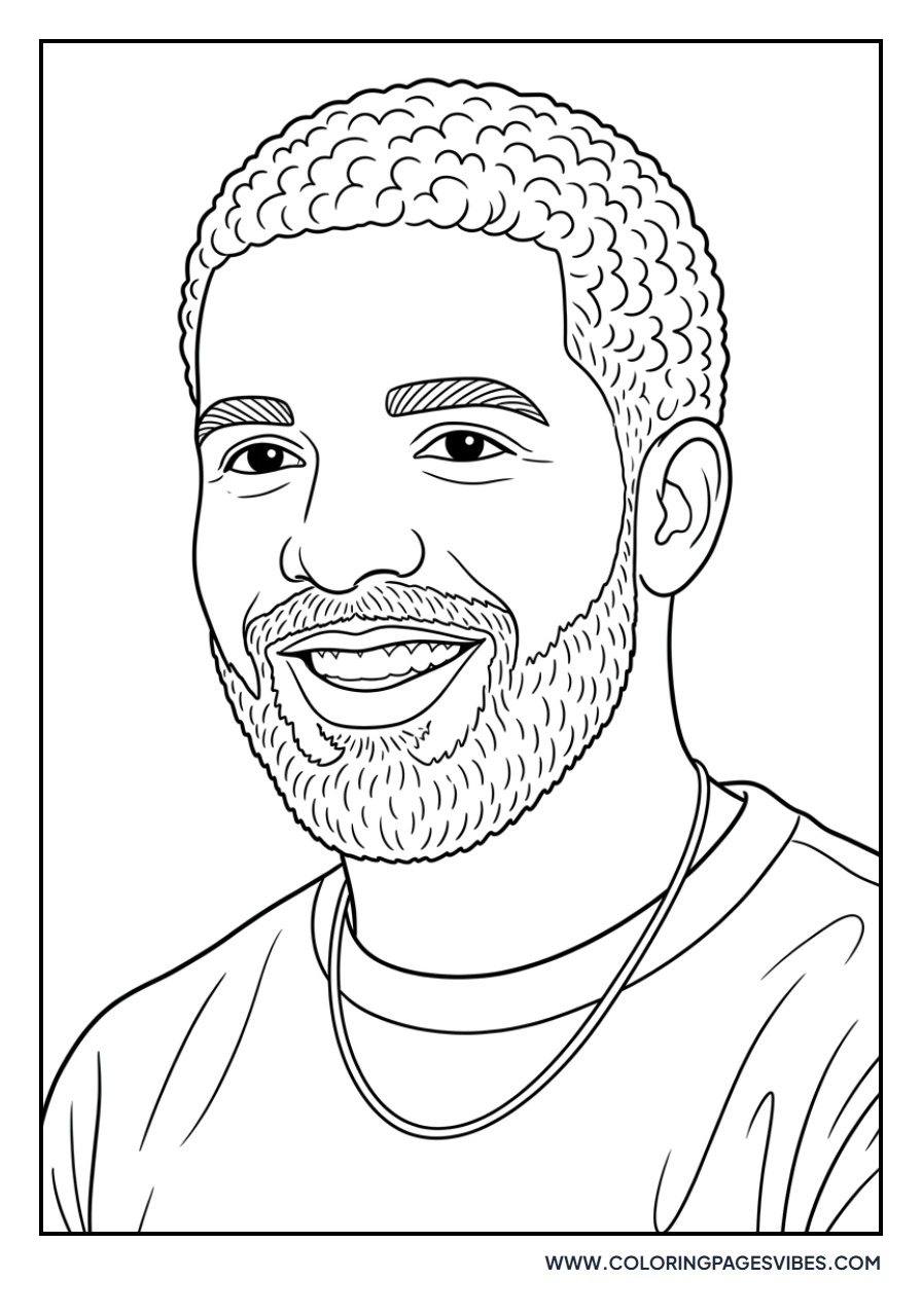 Drake Smiling Portrait