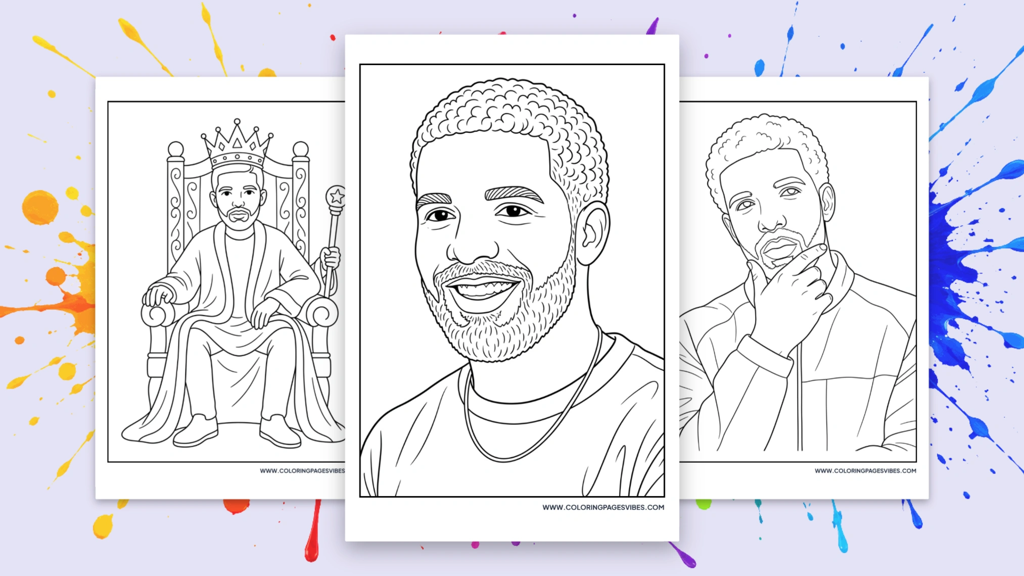66+ Drake Coloring Pages: Free Printable PDFs for Fans