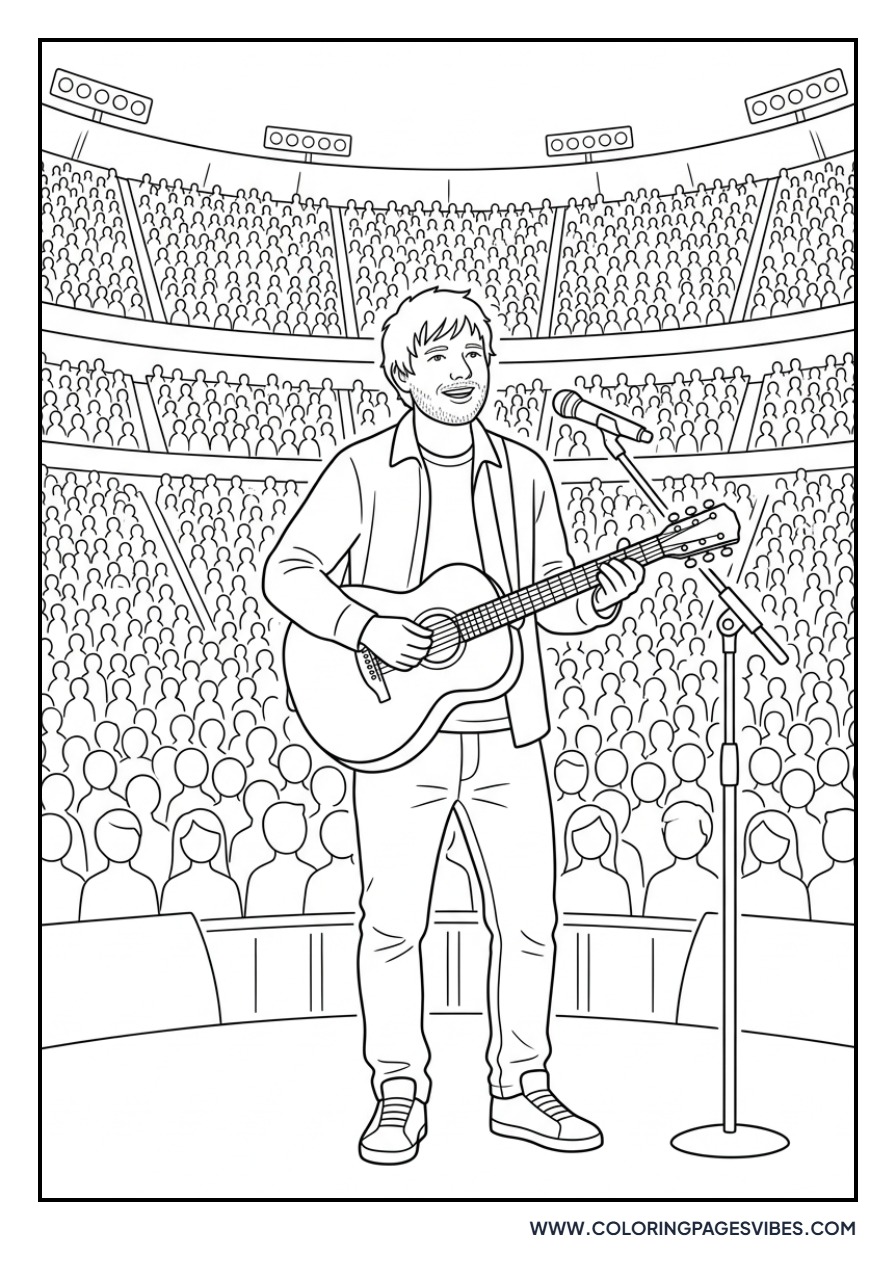Ed Sheeran at Wembley