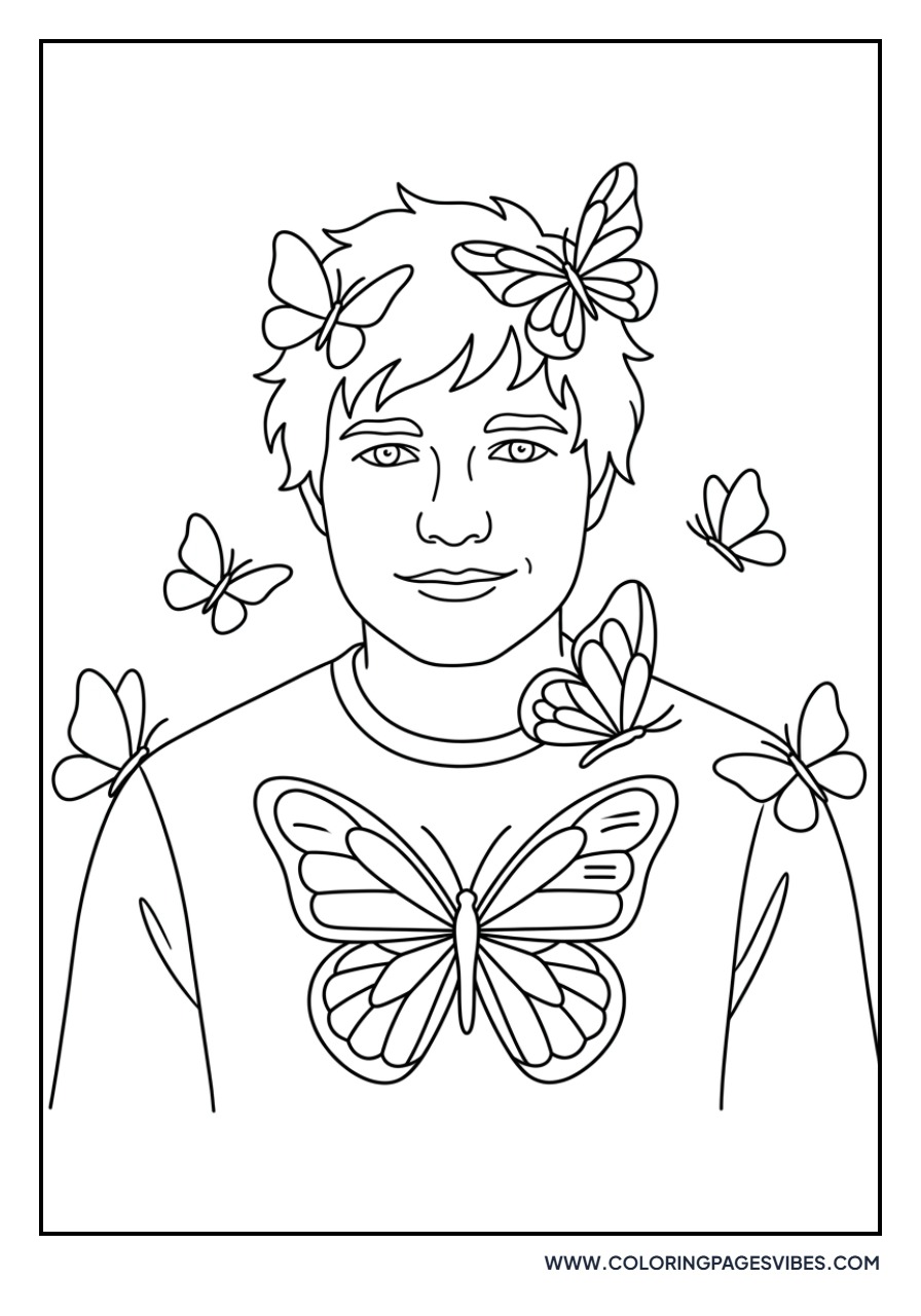 Ed Sheeran 'Equals' Pose