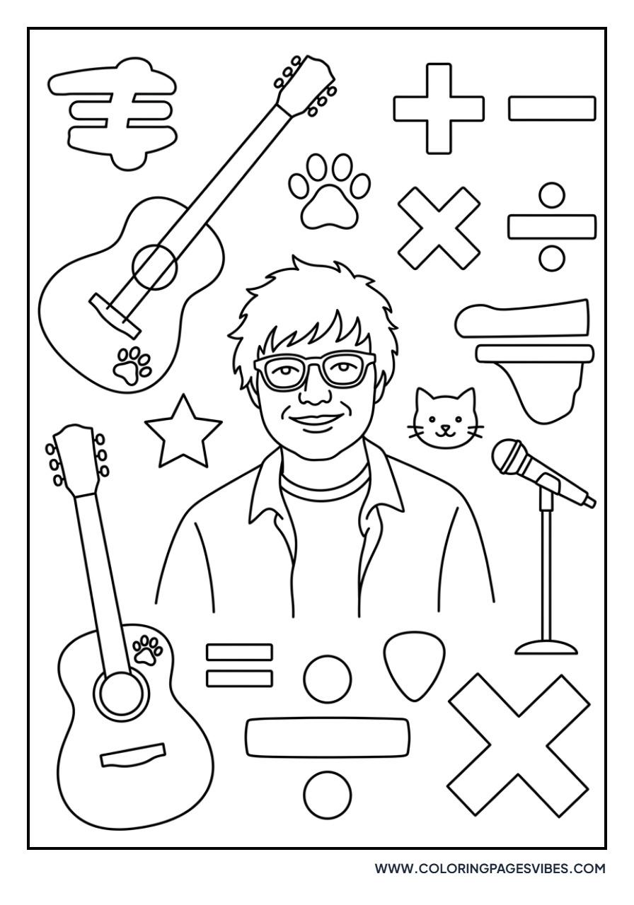 Ed Sheeran Ultimate Fan Poster