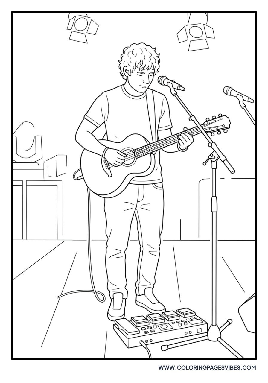 Ed Sheeran with Loop Pedal