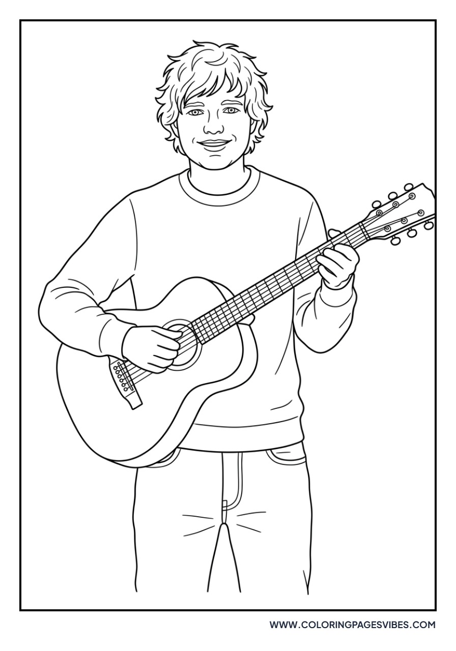 Young Ed Sheeran
