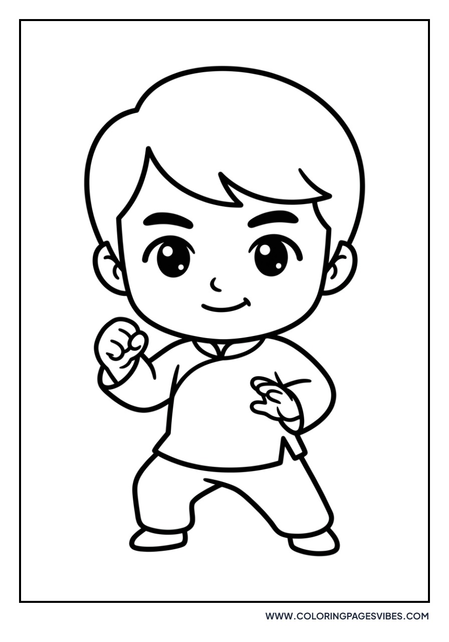 Jackie Chan Chibi Style