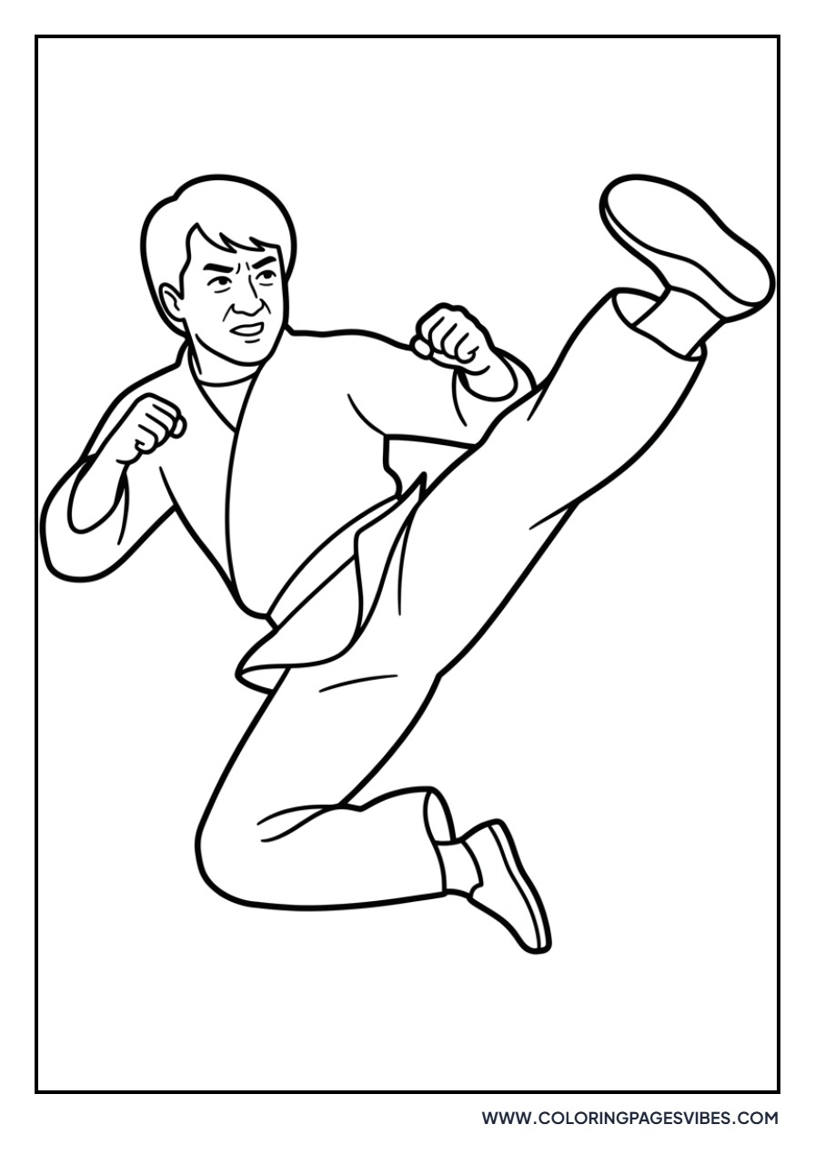 Jackie Chan High Kick