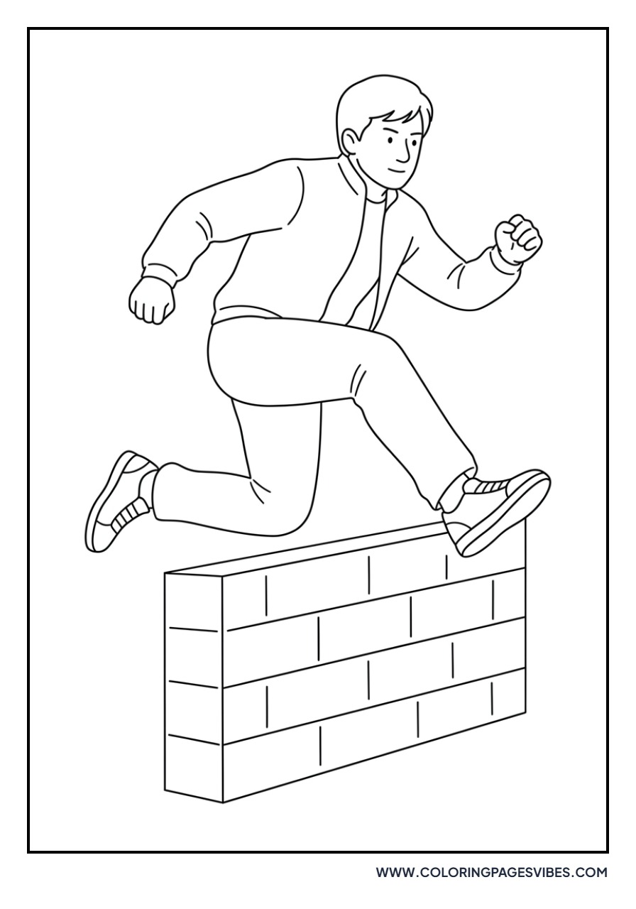Jackie Chan Jumping Wall