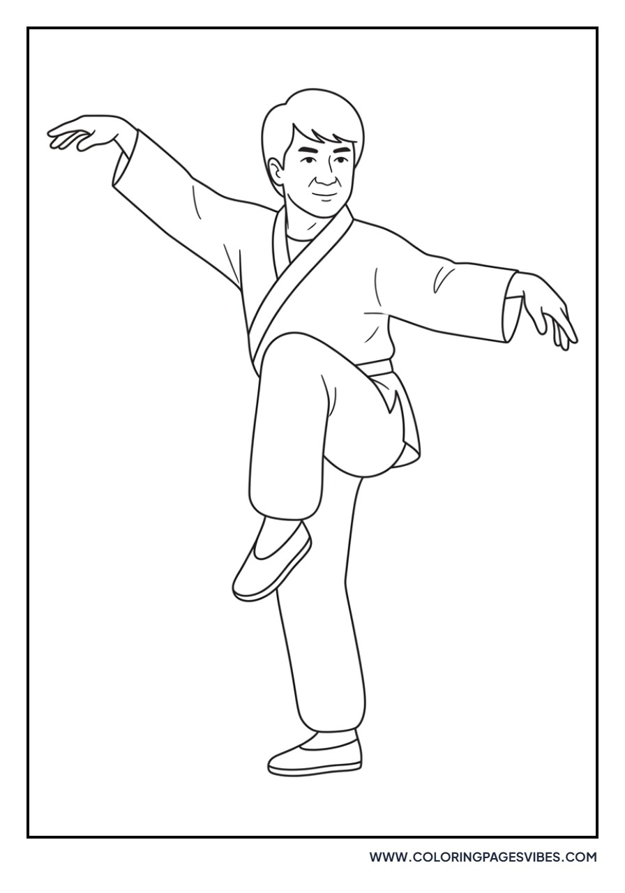 Jackie Chan Kung Fu Stance