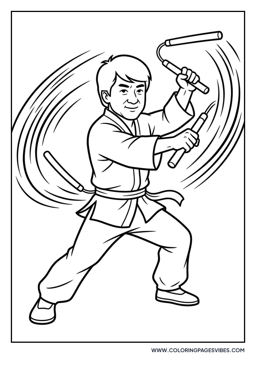 Jackie Chan Nunchucks