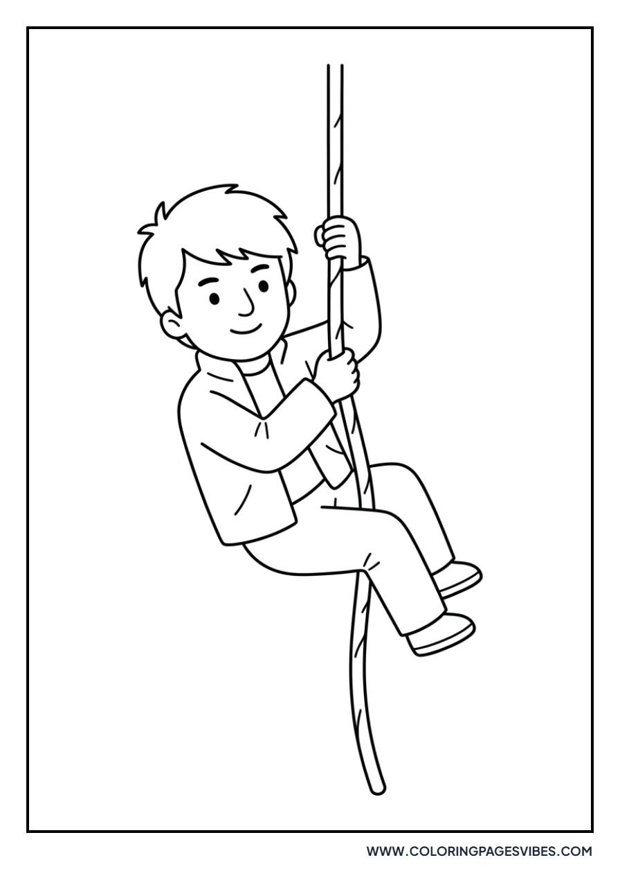 Jackie Chan Rope Stunt