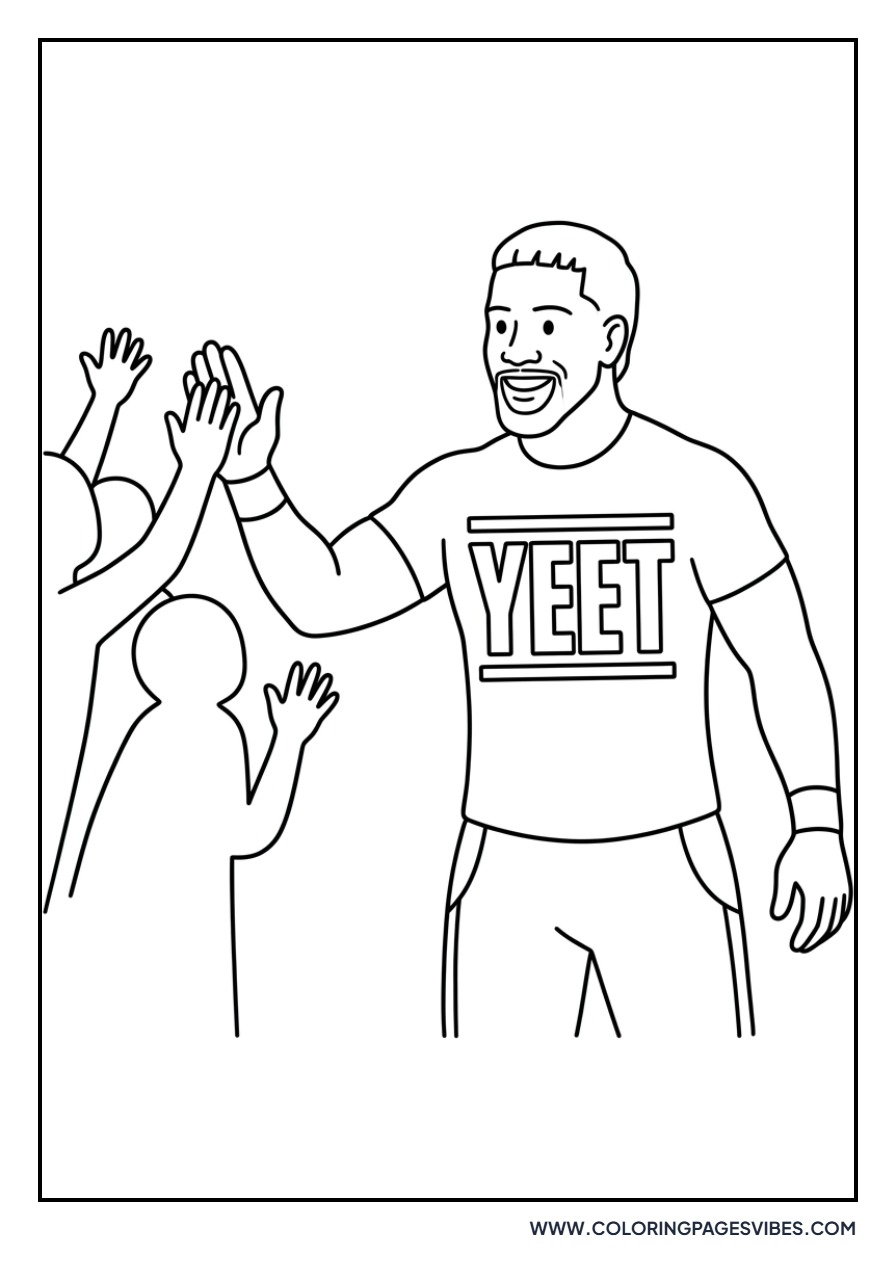 Jey Uso and the Crowd