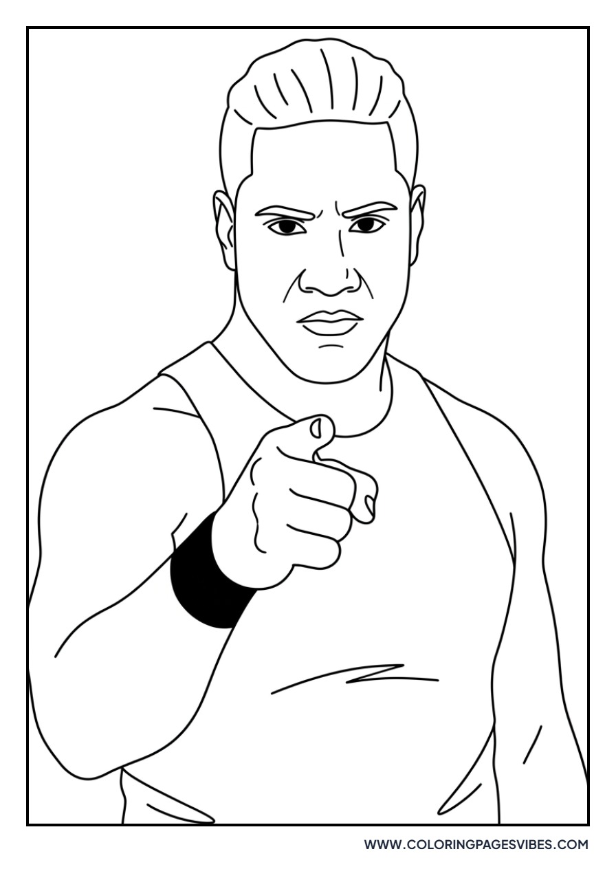Jey Uso Finger Point