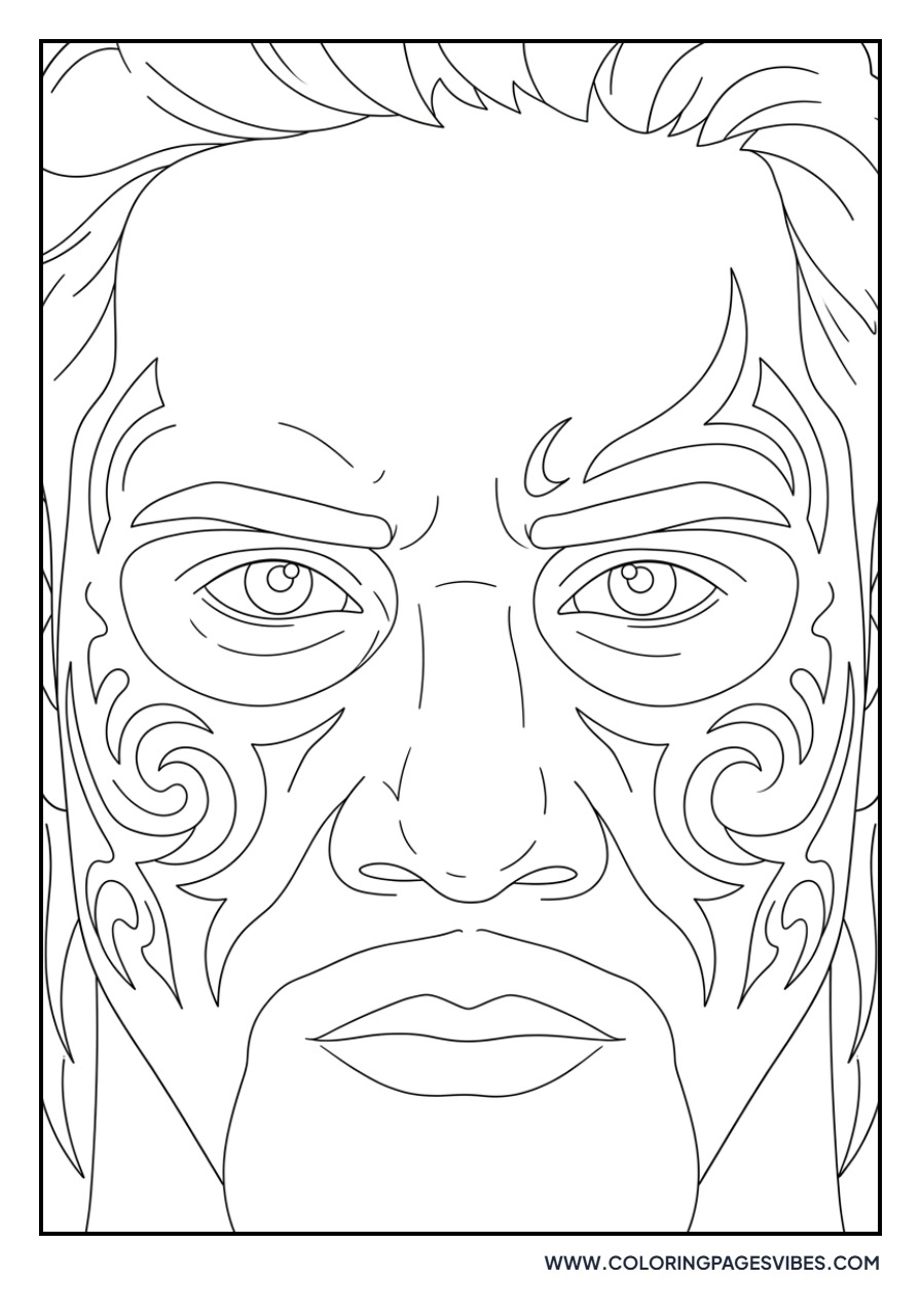 Jey Uso Focused Eyes