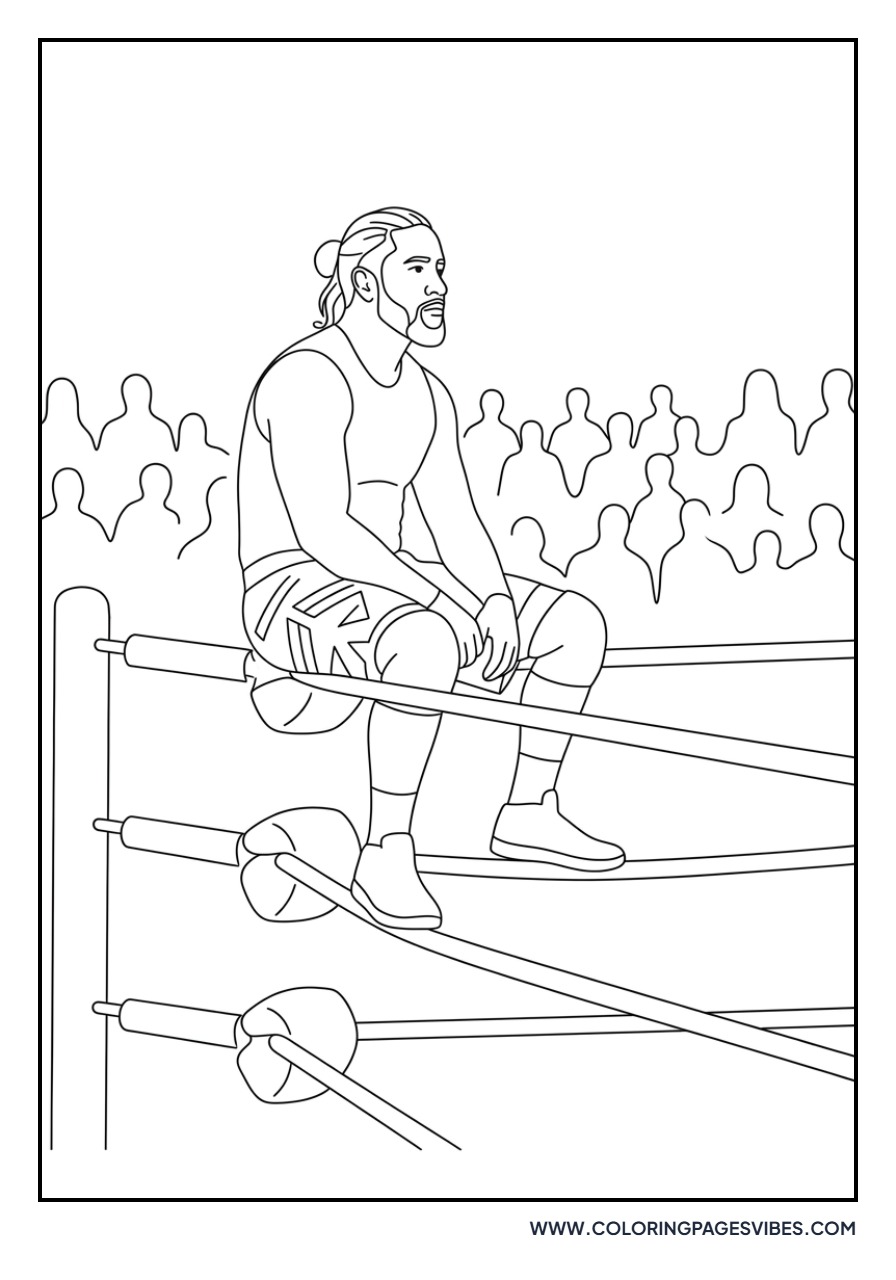 Jey Uso Ring Corner Pose