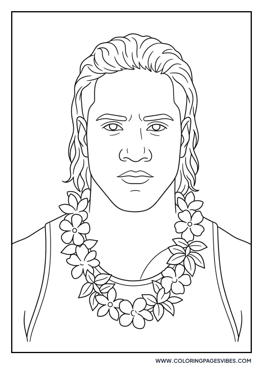 Jey Uso Traditional Lei