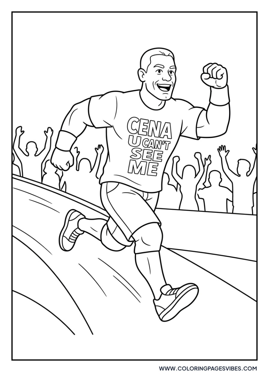 John Cena Entrance Run
