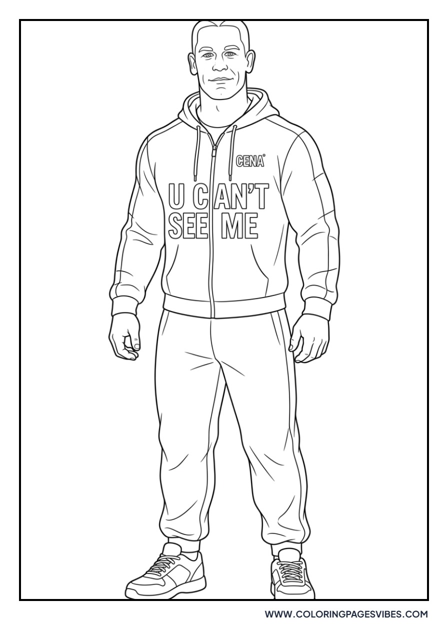 John Cena in Training Suit