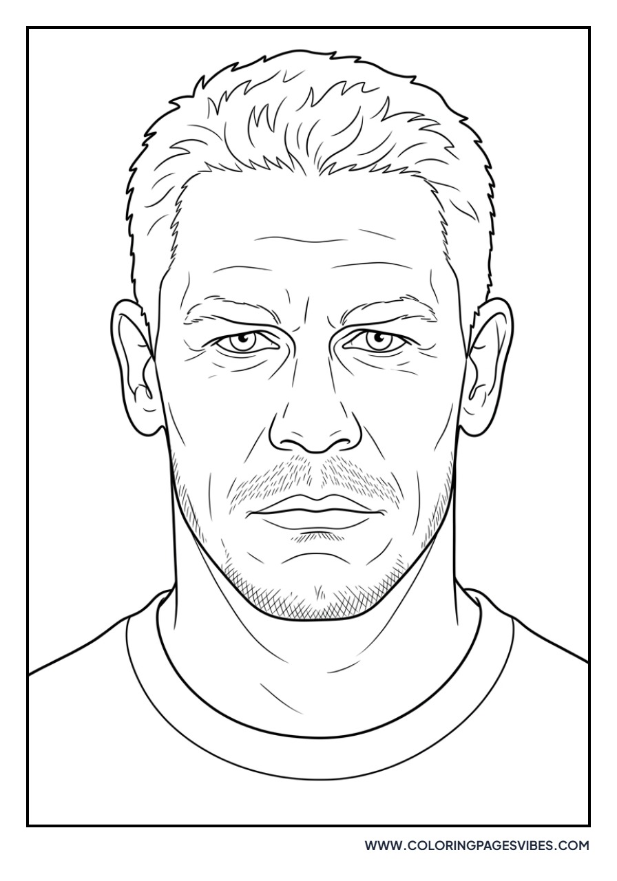 John Cena Intense Stare