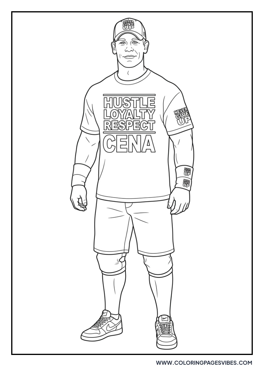 John Cena Modern WWE Gear