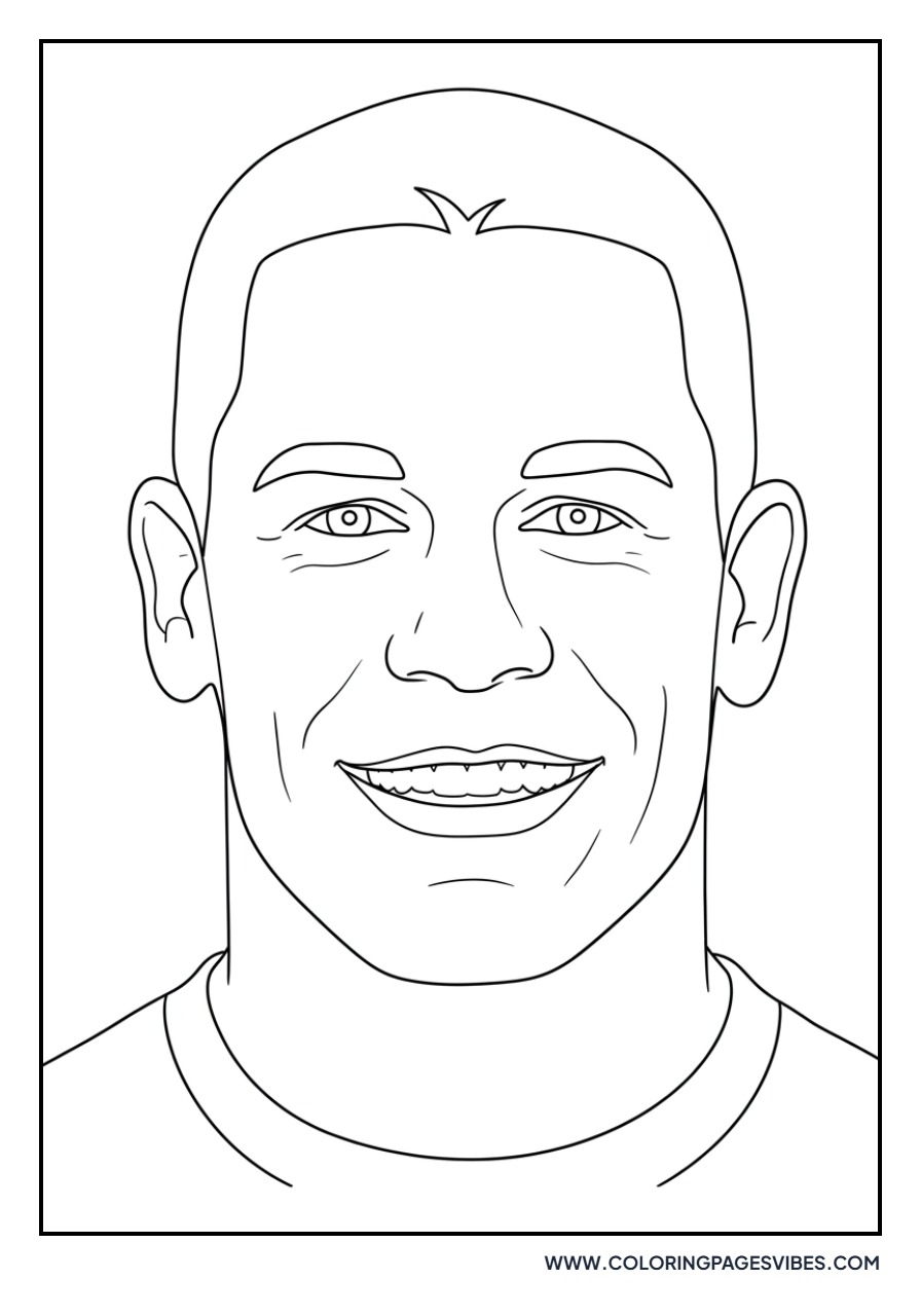 John Cena Smiling Portrait