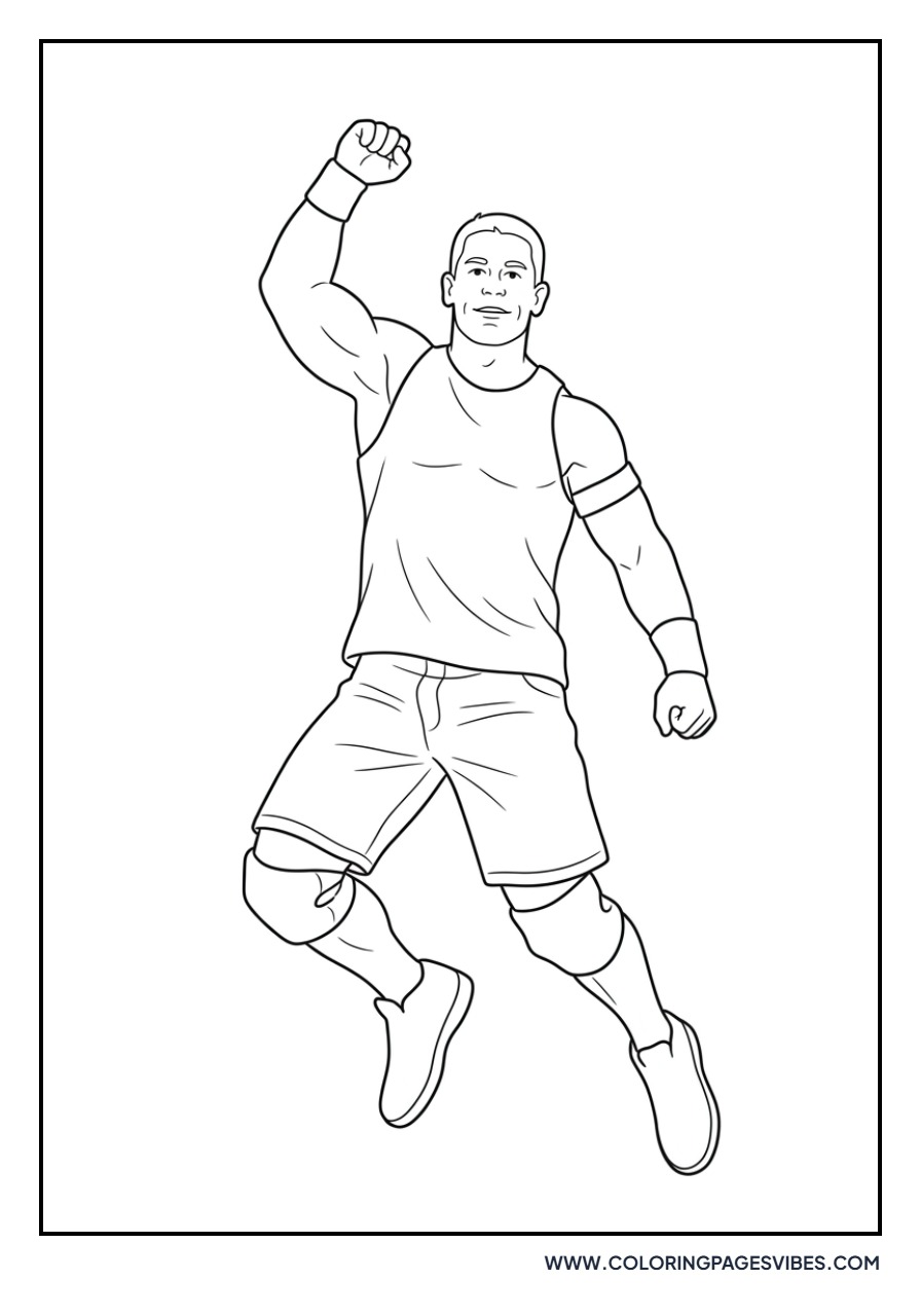 John Cena Victory Leap