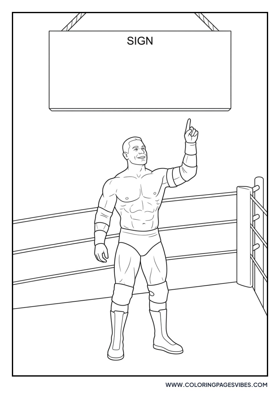 John Cena Winning the Rumble