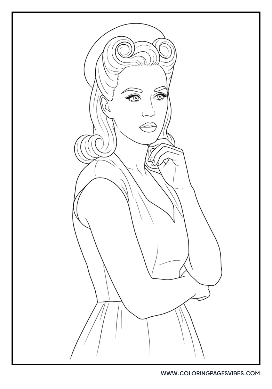 Katy Perry Thinking of You 40s Look
