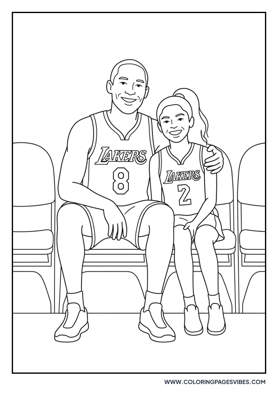 Kobe and Gianna