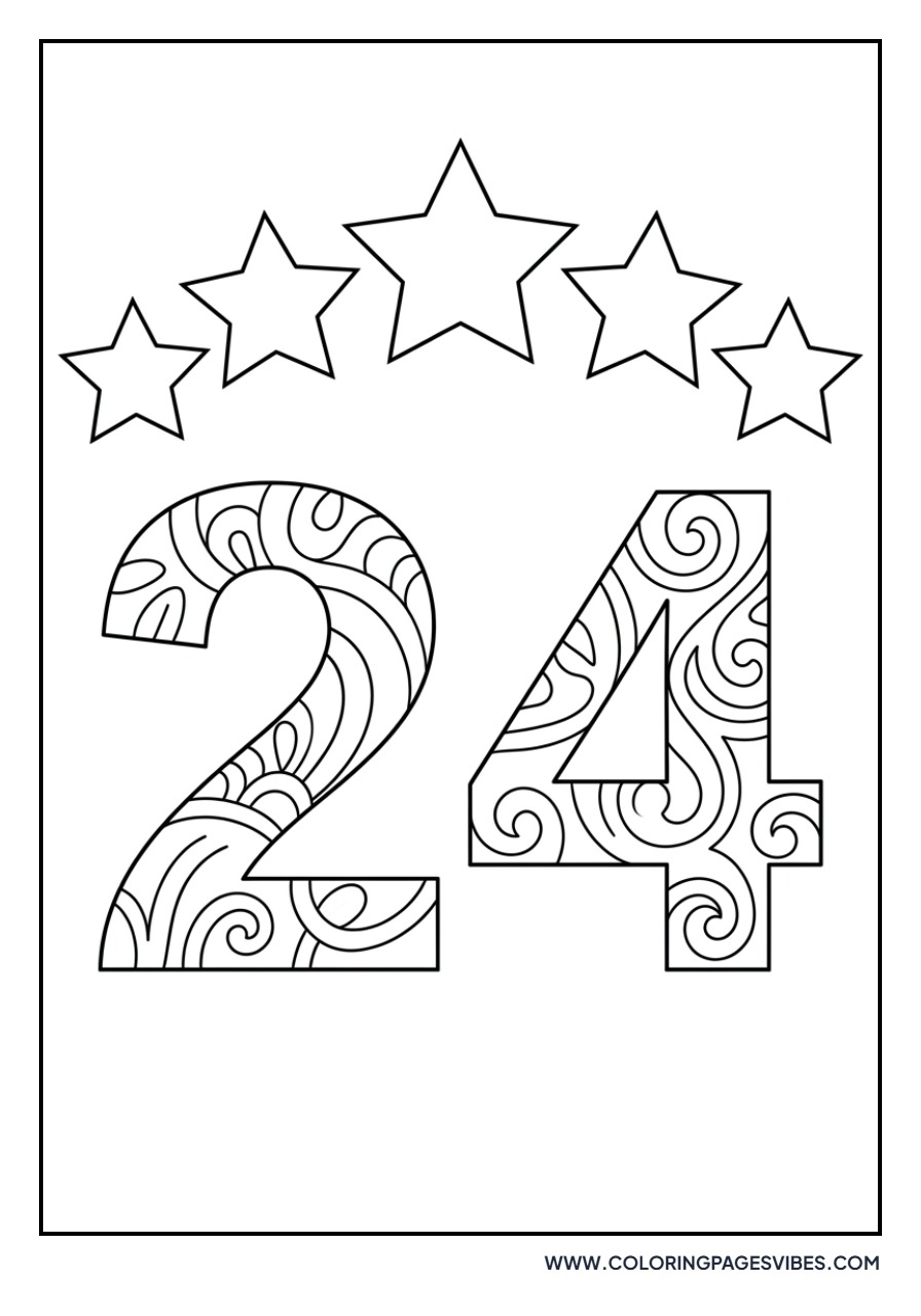 Kobe Bryant 24 Stars