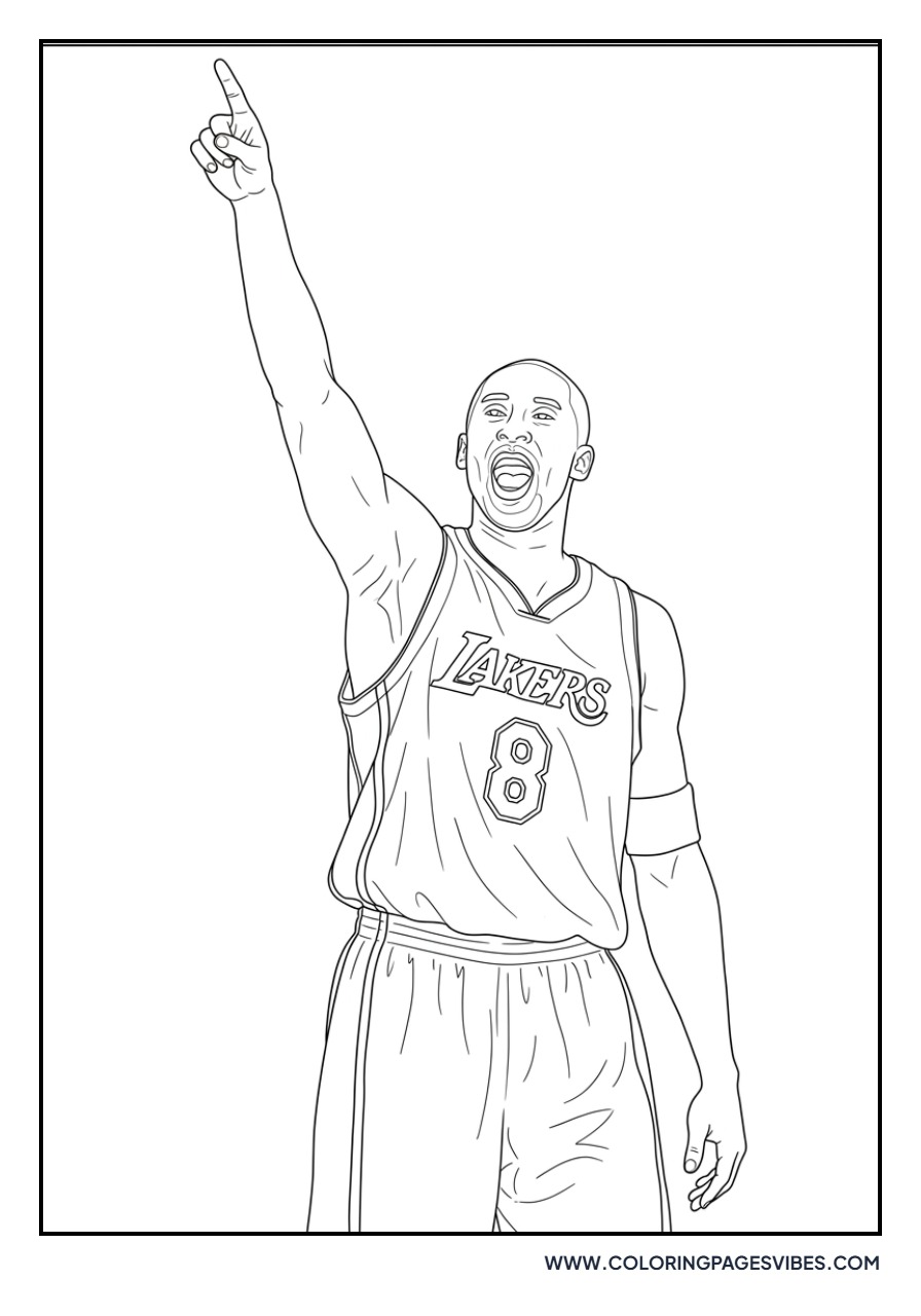 Kobe Bryant Finger Point