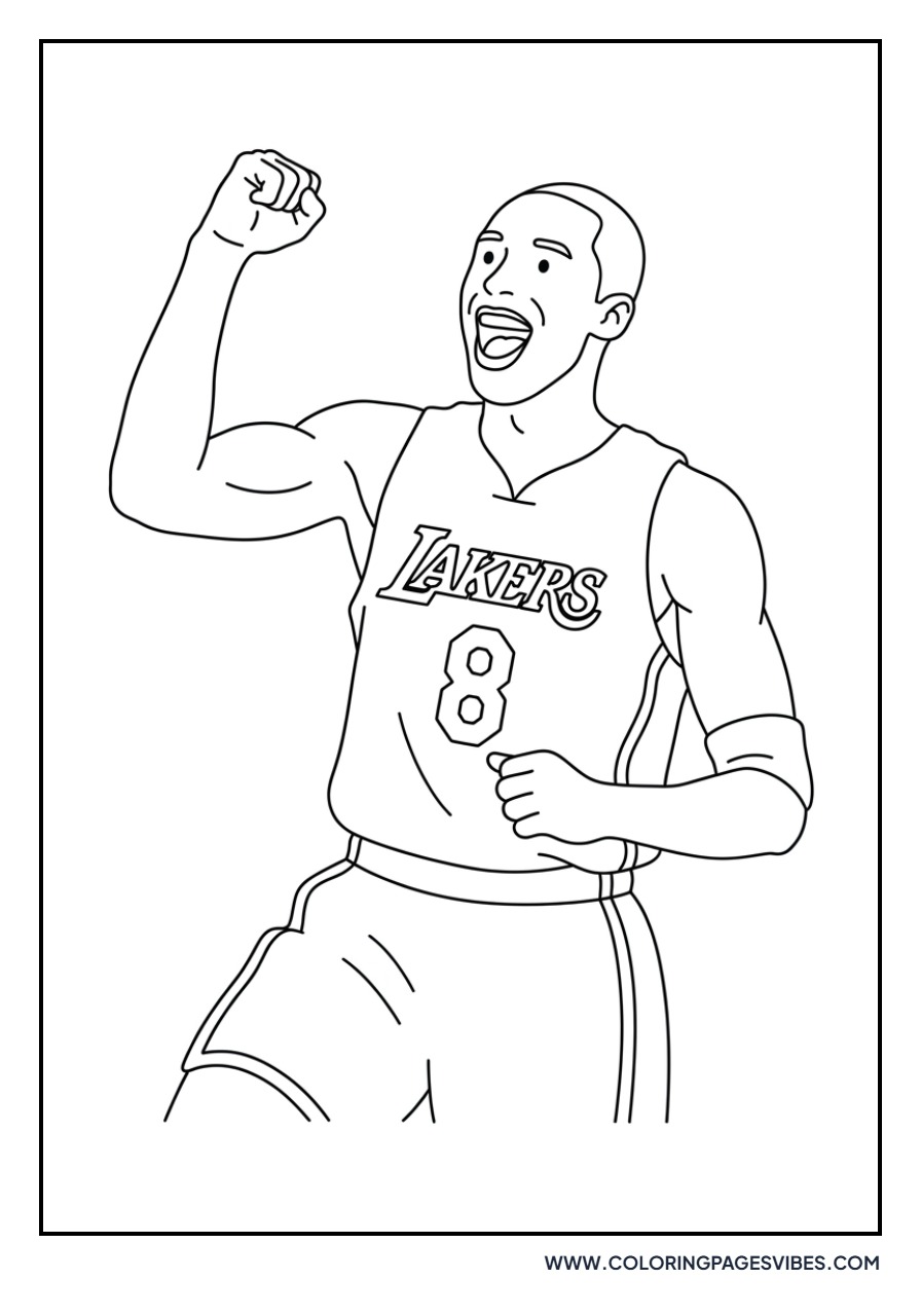 Kobe Bryant Fist Pump