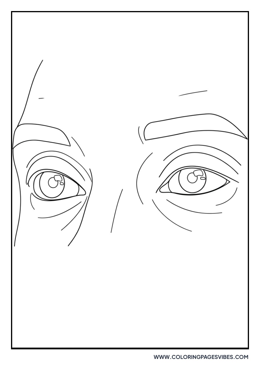 Kobe Bryant Focused Eyes