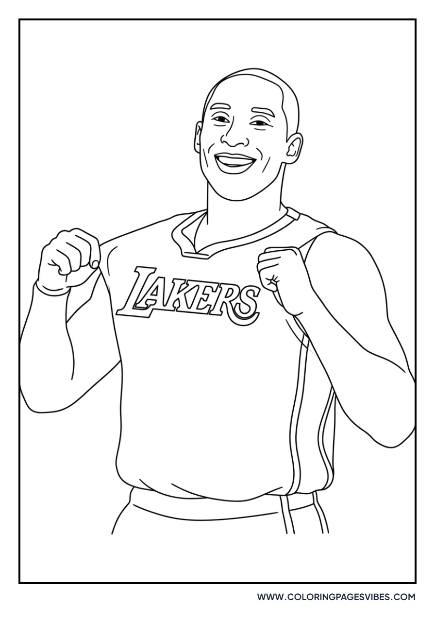 Kobe Bryant Holding Jersey