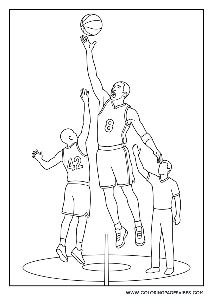 Kobe Bryant Jump Ball