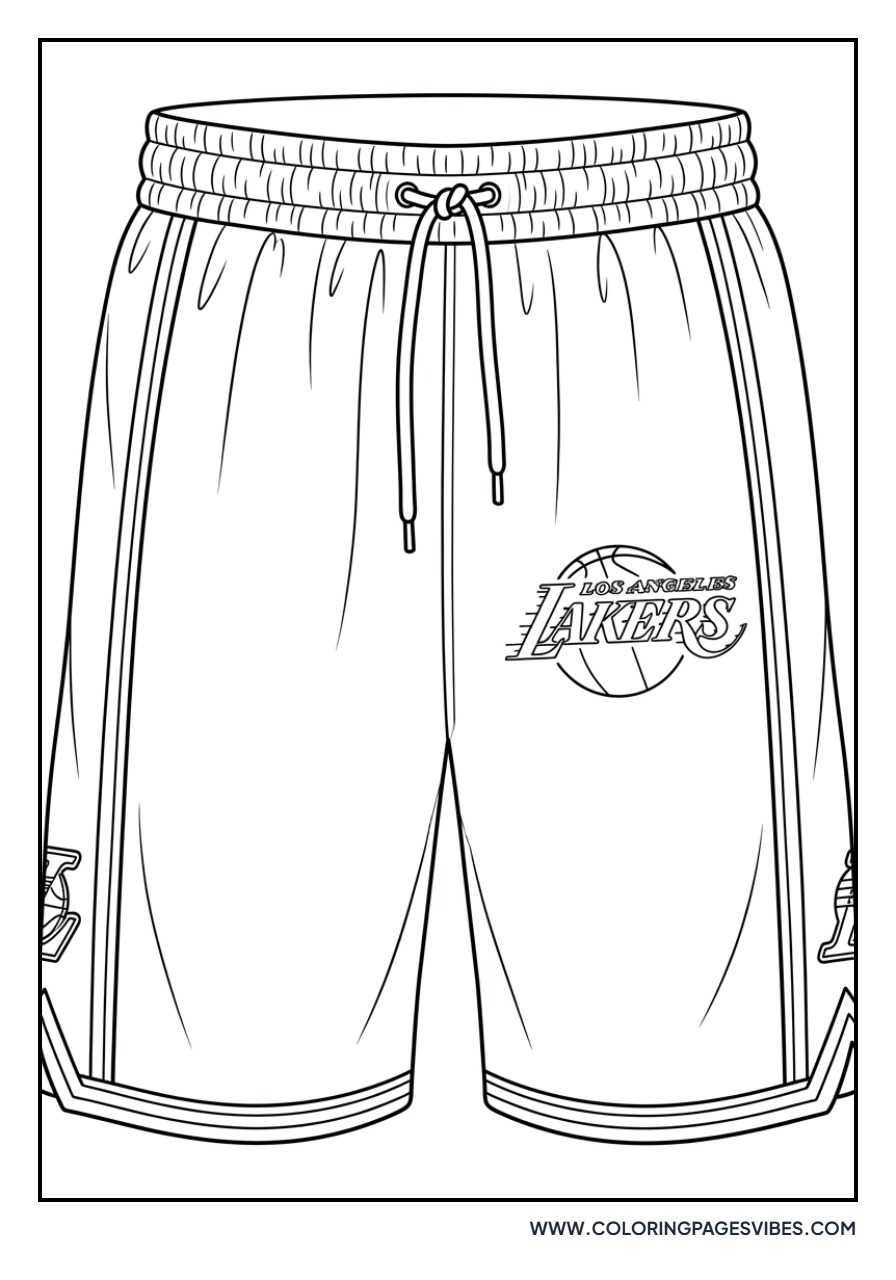 Kobe Bryant Lakers Shorts