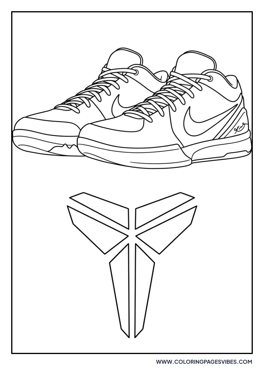 Kobe Bryant Logo and Shoes