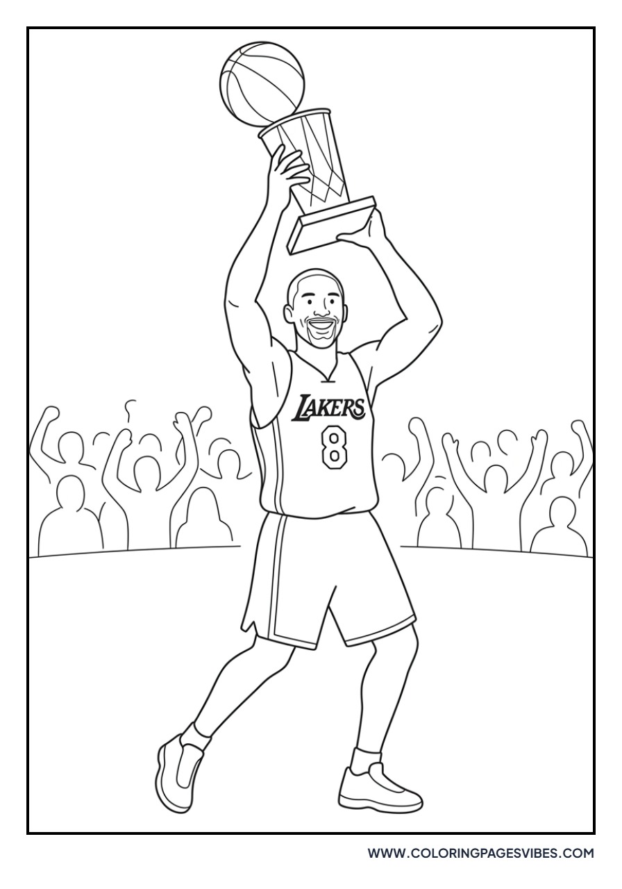 Kobe Bryant MVP Celebration