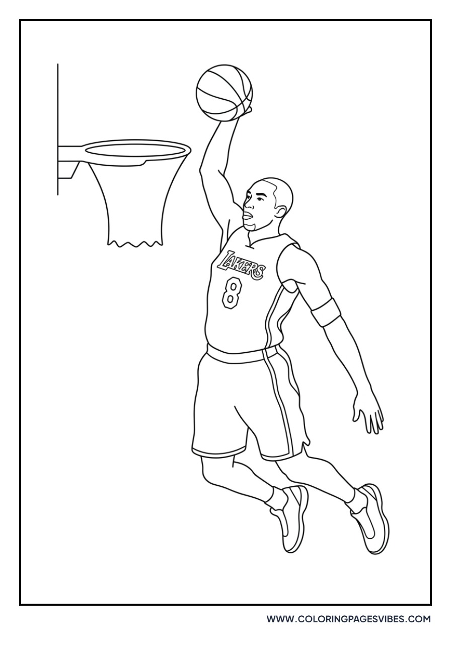 Kobe Bryant One Hand Dunk