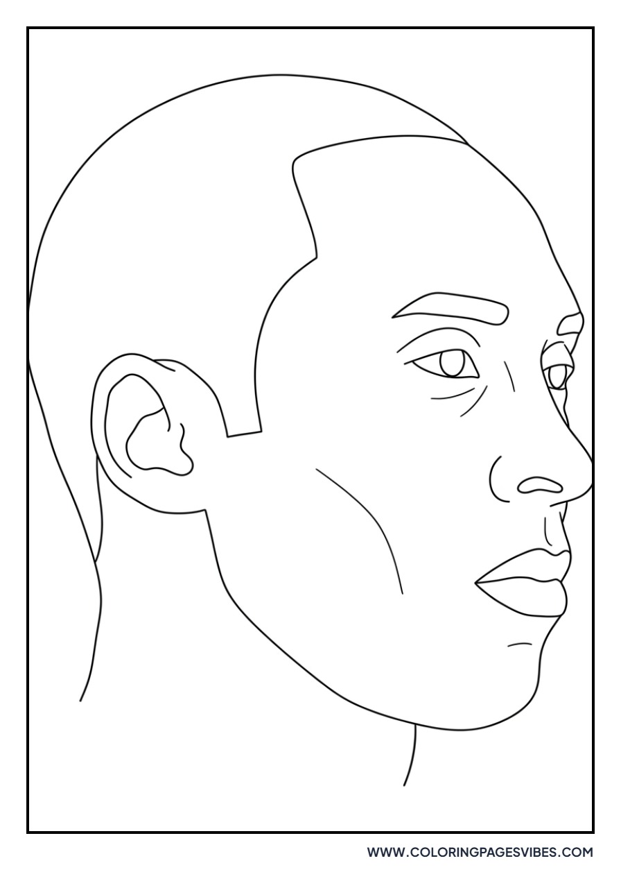 Kobe Bryant Side Profile