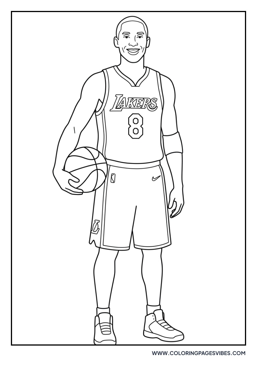 Kobe Bryant Standing Tall