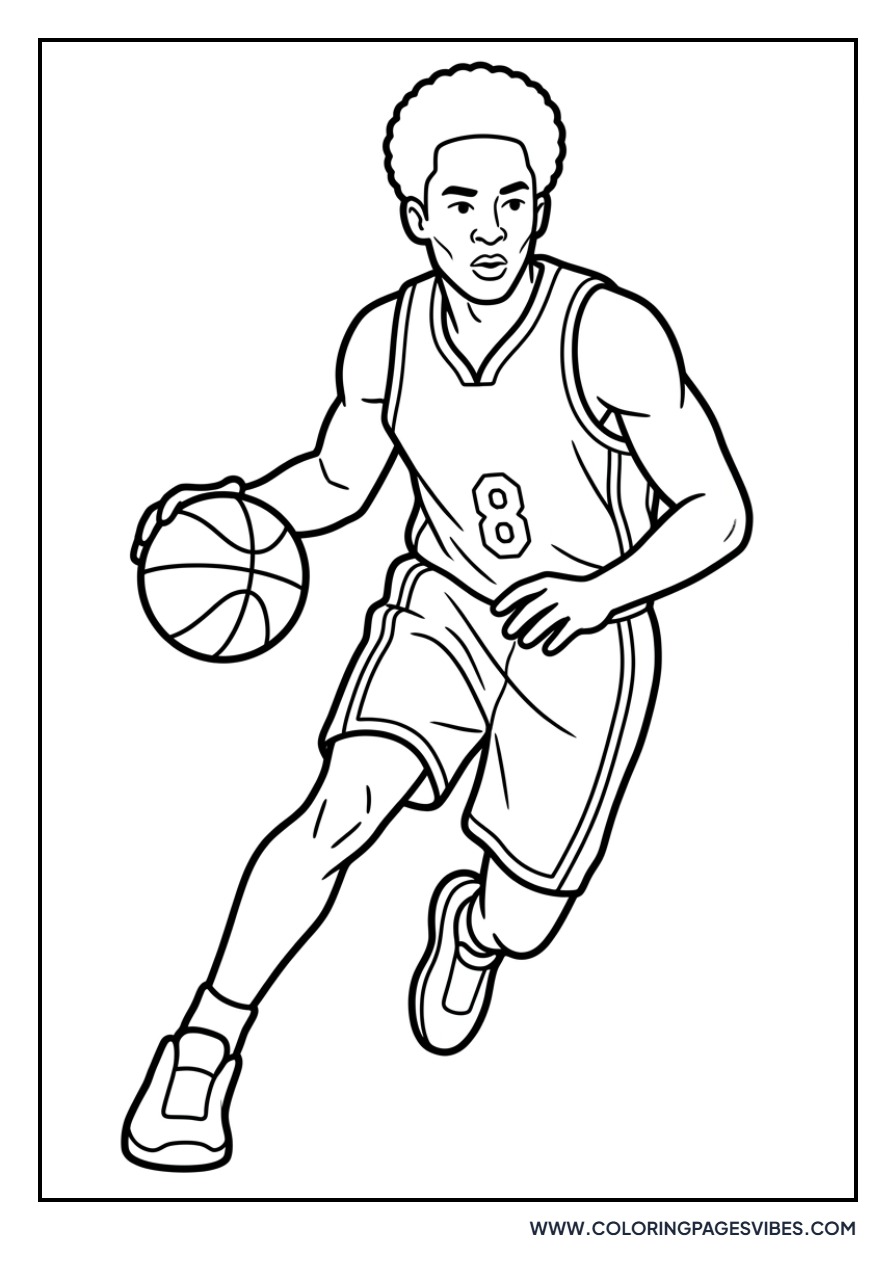 Young Kobe Number 8