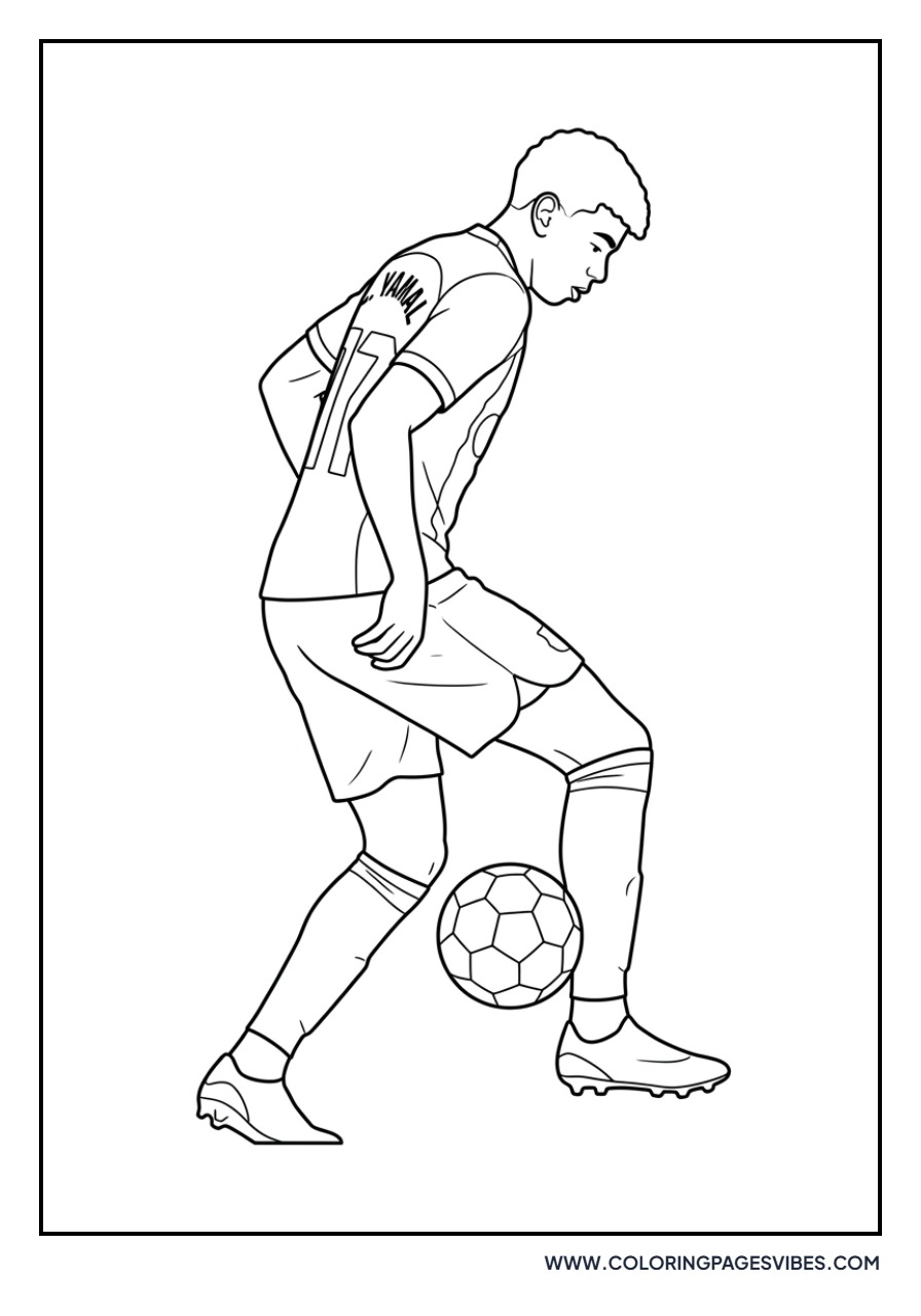 Lamine Yamal Nutmeg Move