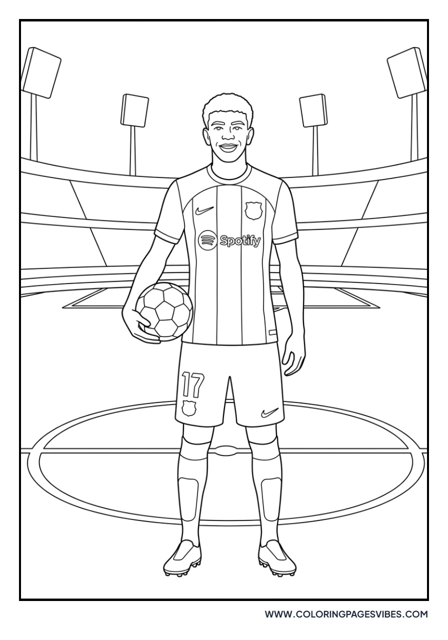Yamal and the Soccer Pitch