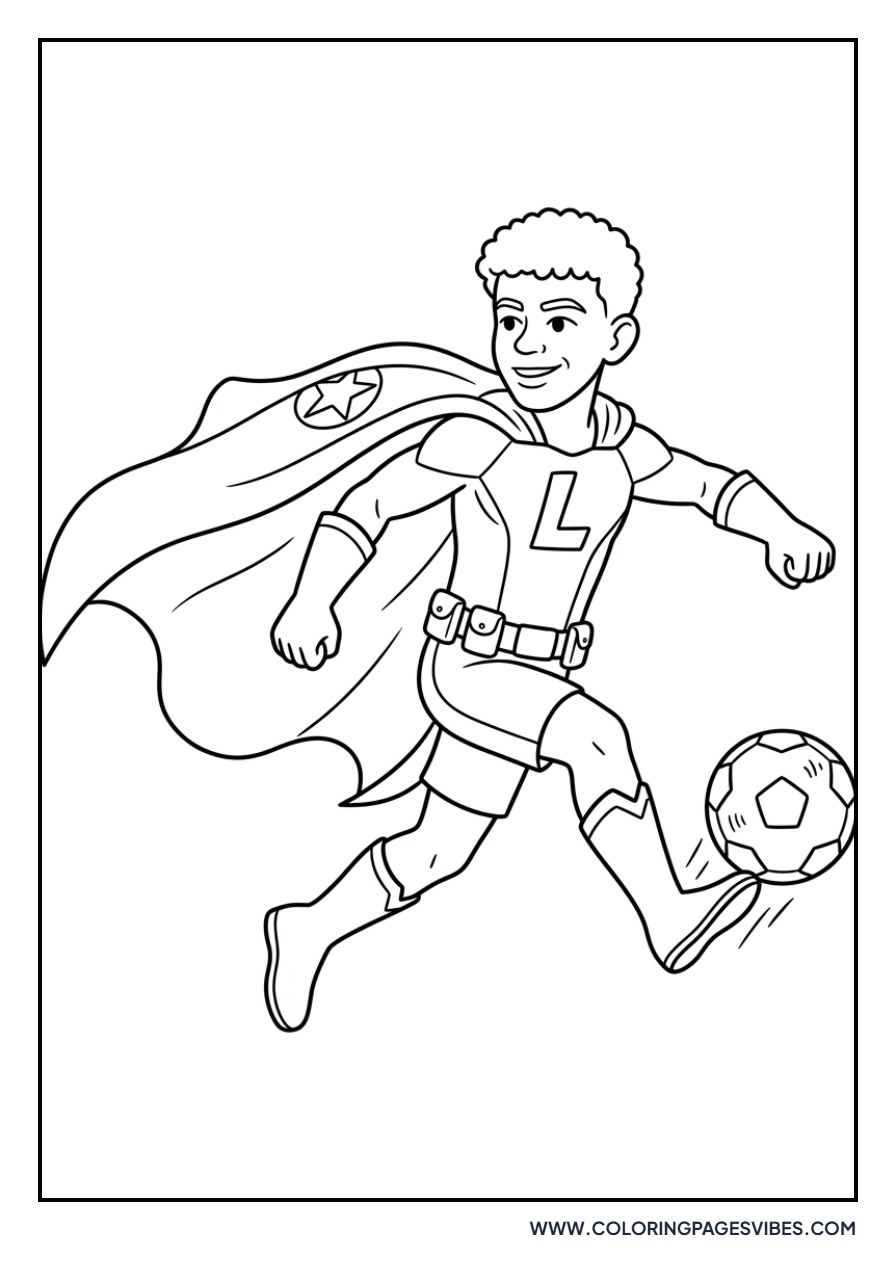 Yamal Cartoon Hero
