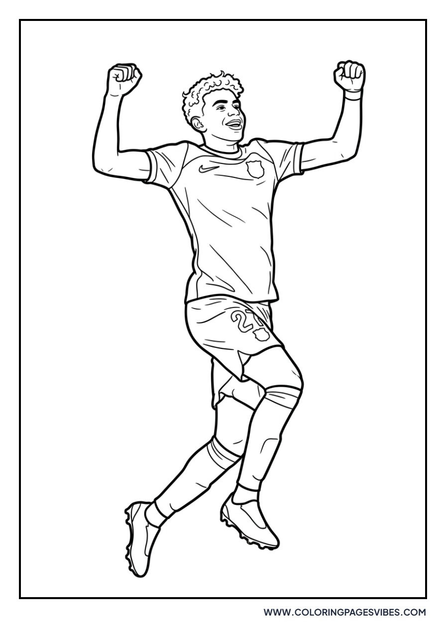 Yamal Jumping for Joy