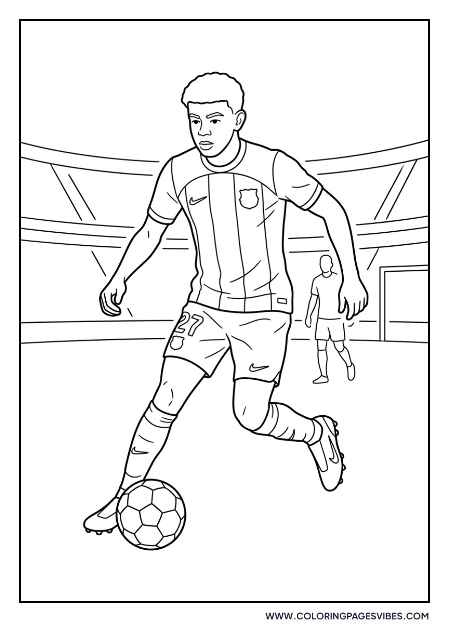 Yamal Midfield Dribble