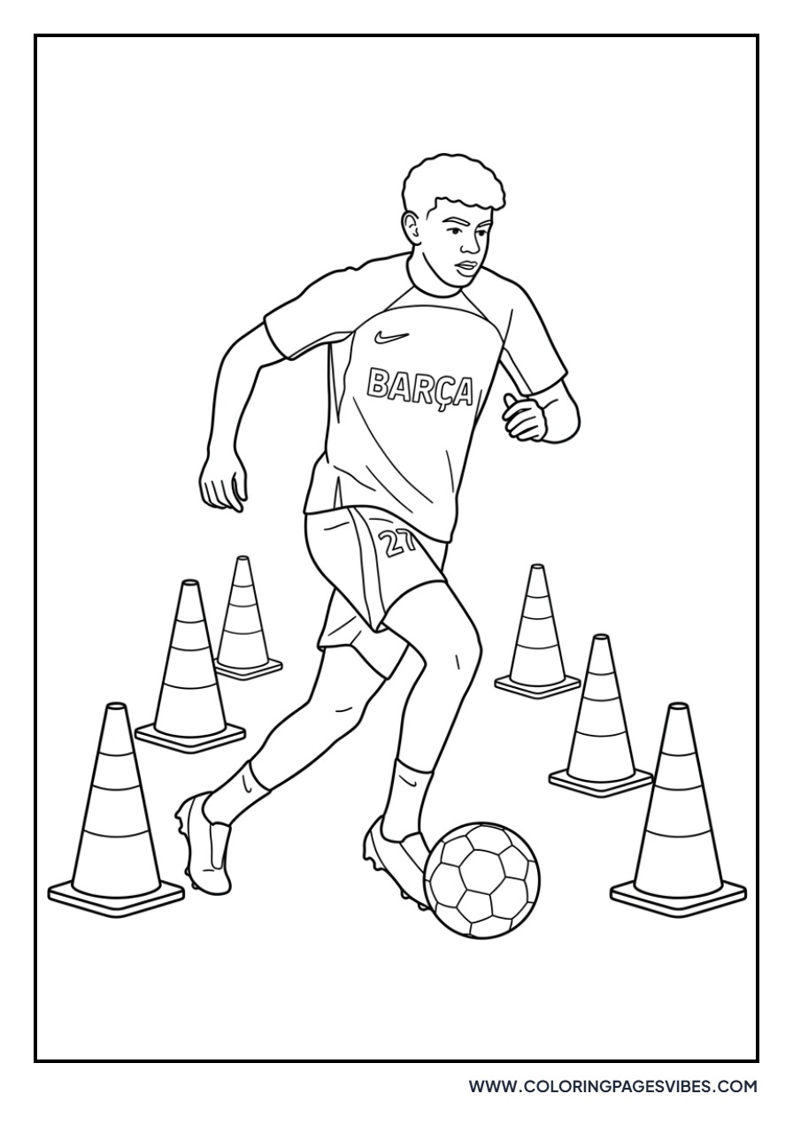 Yamal Training Session