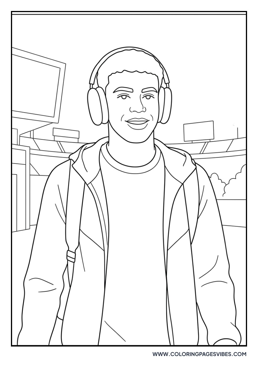 Yamal with Headphones