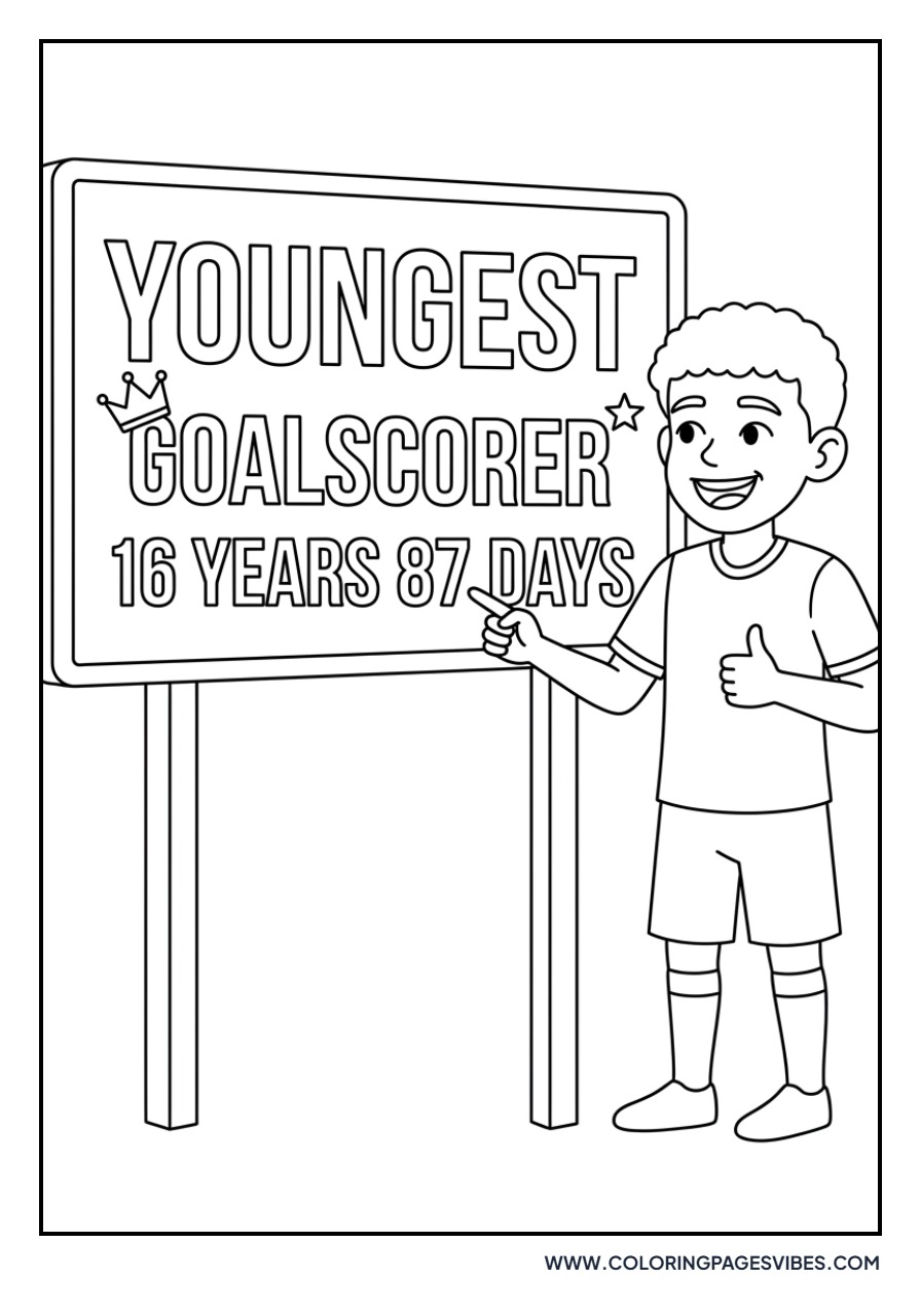 Yamal Youngest Scorer Record